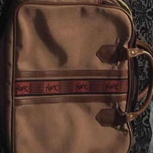 Yuves Saint Laurent Vintage Canvas Travel Bag